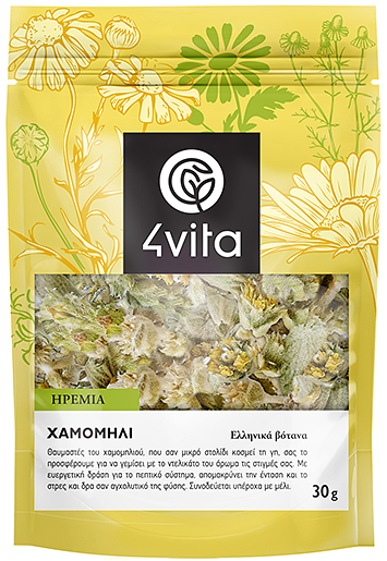 Kamille Tee aus Kreta frisch getrocknet Bio Anbau Vegan