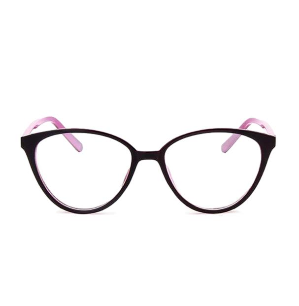 Pink Computerbrille kaufen Schweiz Transparente Blaufilter-Brille Katzenaugen Retro-Brille gegen Ermüdung der Augen
