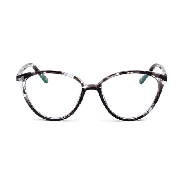 Schwarz Floral Computerbrille kaufen Schweiz Transparente Blaufilter-Brille Katzenaugen Retro-Brille gegen Ermüdung der Augen