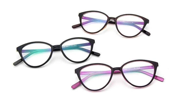 Computerbrille kaufen Schweiz Transparente Blaufilter-Brille Katzenaugen Retro-Brille gegen Ermüdung der Augen